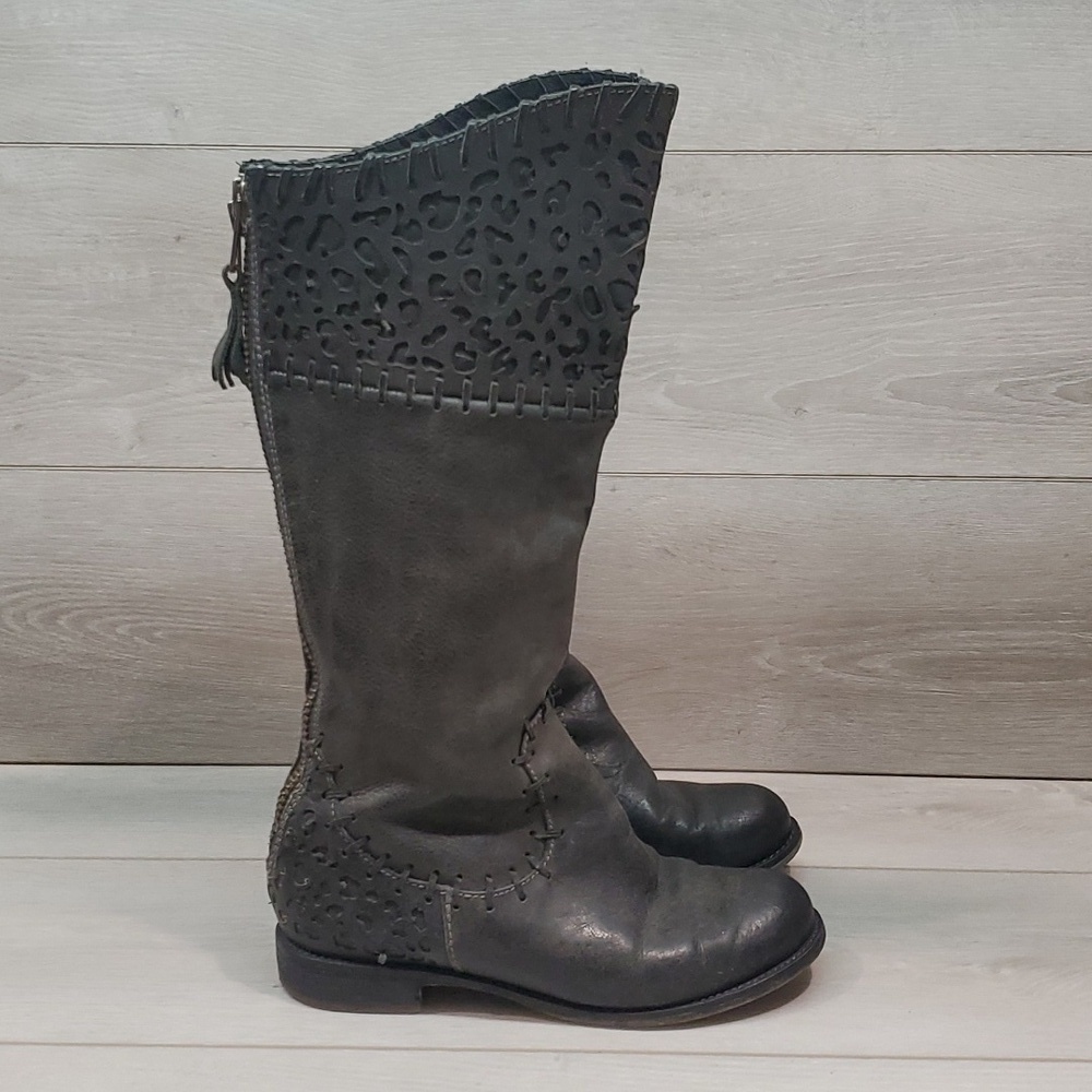 Corral Womens Andie Spirit Leather Riding Boots shoes sz 7.5M